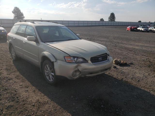 4S4BP62C757303186 - 2005 SUBARU LEGACY OUT GOLD photo 1