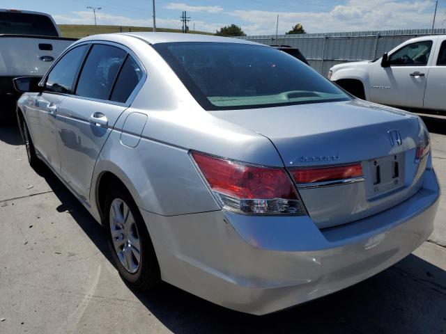 1HGCP2F43CA053788 - 2012 HONDA ACCORD LXP SILVER photo 3