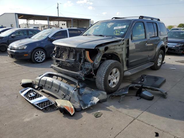 5N1AR18W47C615471 - 2007 NISSAN PATHFINDER GRAY photo 2