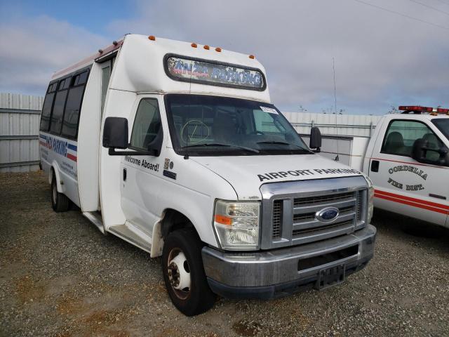 1FDXE4FS9BDB36652 - 2012 FORD E450 WHITE photo 1