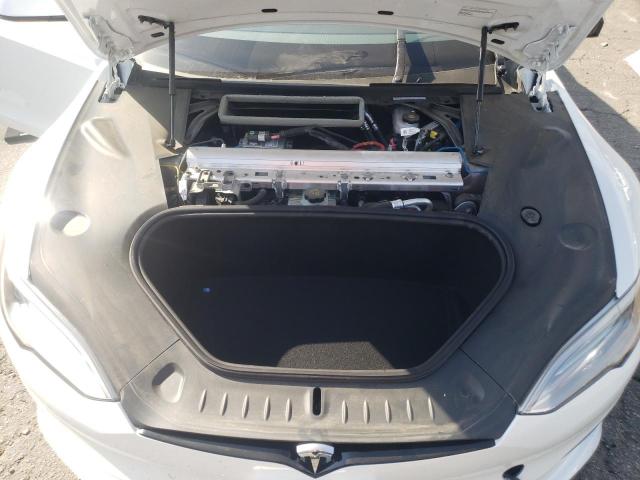 5YJSA1E55NF467102 - 2022 TESLA MODEL S Սպիտակ լուսանկար 7