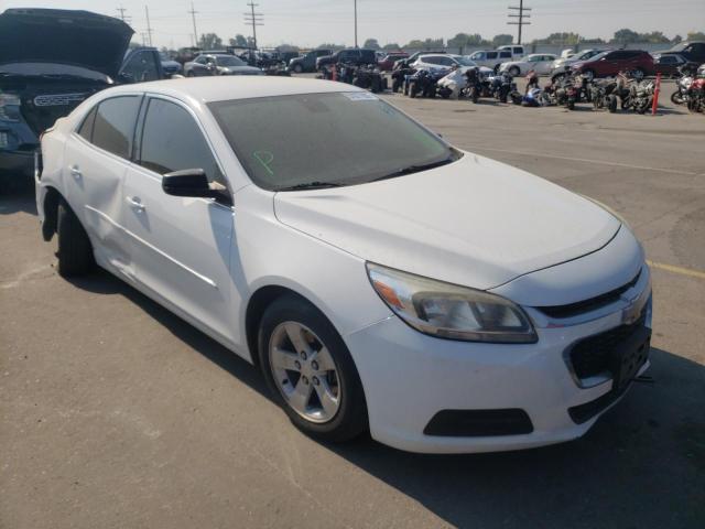 1G11A5SL7FF215086 - 2015 CHEVROLET MALIBU LS WHITE photo 1