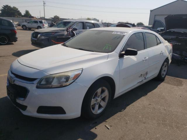 1G11A5SL7FF215086 - 2015 CHEVROLET MALIBU LS WHITE photo 2