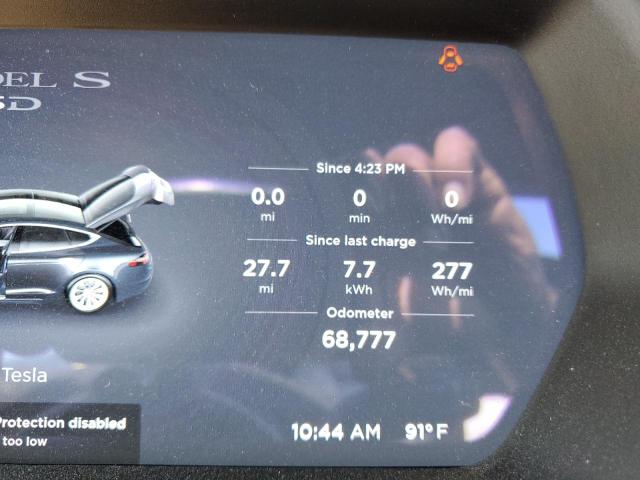 5YJSA1E28GF154683 - 2016 TESLA MODEL S Grafit foto 8