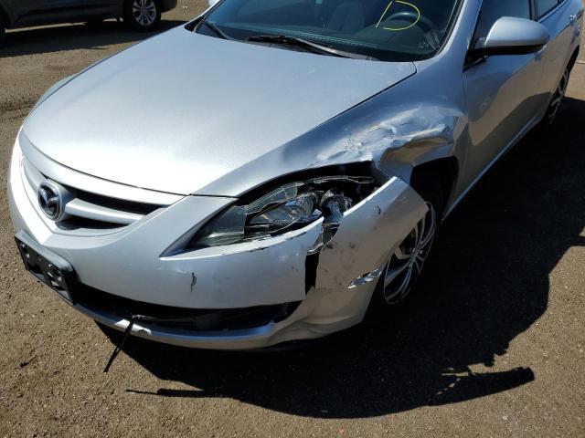 1YVHZ8BH2B5M09904 - 2011 MAZDA 6 I SILVER photo 9