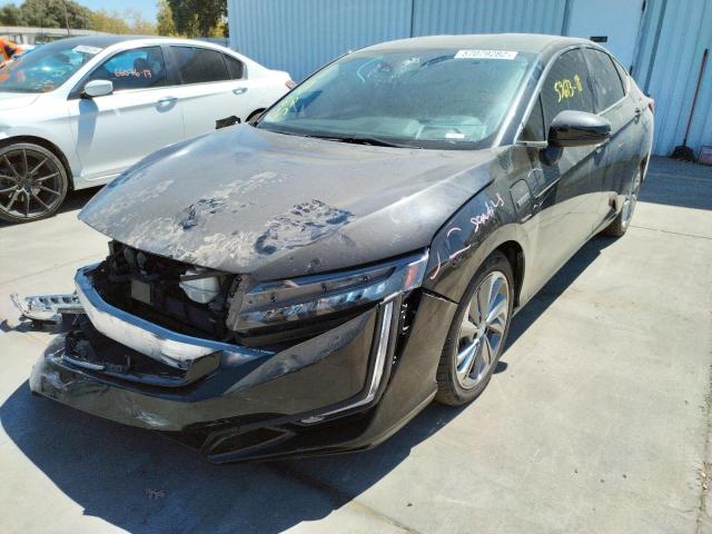 JHMZC5F17JC008509 - 2018 HONDA CLARITY BLACK photo 2