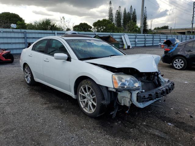 4A32B3FF0CE017983 - 2012 MITSUBISHI GALANT ES WHITE photo 1