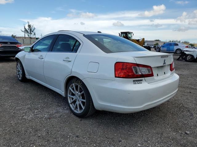 4A32B3FF0CE017983 - 2012 MITSUBISHI GALANT ES WHITE photo 3