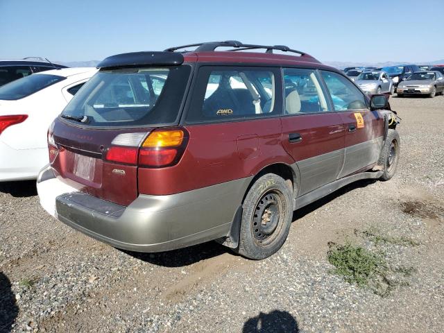 4S3BH665827666993 - 2002 SUBARU LEGACY OUT TWO TONE photo 4