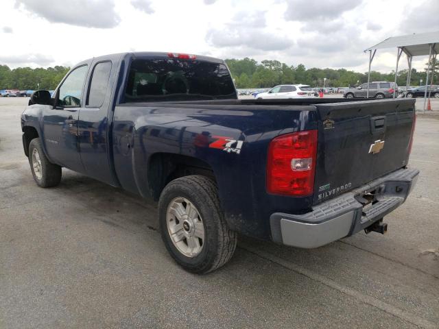 1GCSKSE36AZ285236 - 2010 CHEVROLET silverado BLUE photo 3