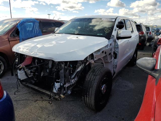 1C4SDJFT4MC864882 - 2021 DODGE DURANGO PU WHITE photo 2