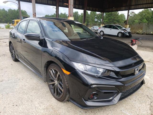 SHHFK7H44MU202771 - 2021 HONDA CIVIC SPOR BLACK photo 1