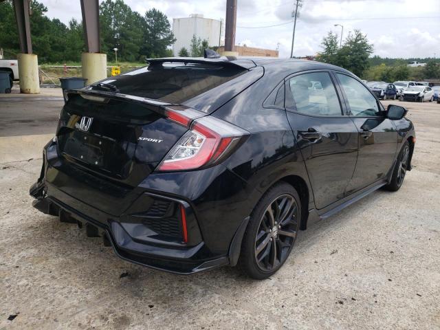 SHHFK7H44MU202771 - 2021 HONDA CIVIC SPOR BLACK photo 4