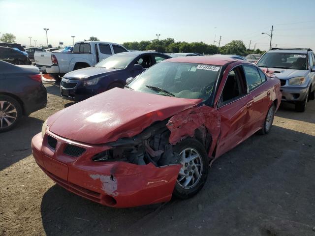 1G2NE52F44M572570 - 2004 PONTIAC GRAND AM S RED photo 2