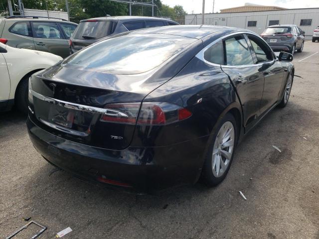 5YJSA1E29GF173341 - 2016 TESLA MODEL S Սև լուսանկար 4