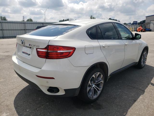 5UXFG2C53E0H09510 - 2014 BMW X6 XDRIVE3 WHITE photo 4