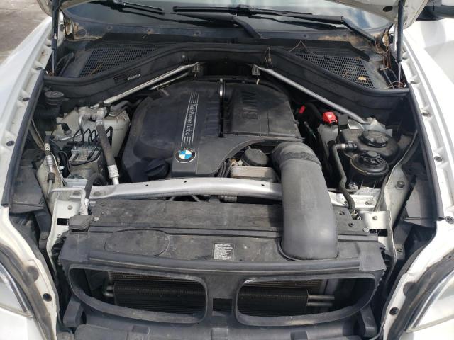5UXFG2C53E0H09510 - 2014 BMW X6 XDRIVE3 WHITE photo 7