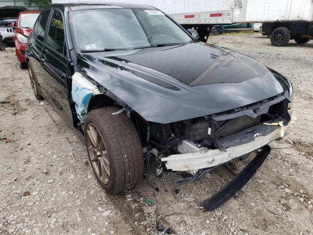 WBA3C3C59DF980115 - 2013 BMW 320 I XDRI Negro foto 1