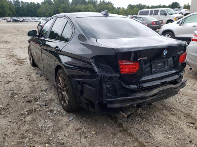 WBA3C3C59DF980115 - 2013 BMW 320 I XDRI Negro foto 3