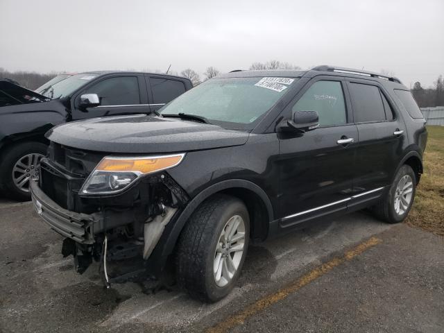 1FM5K8D86EGA02098 - 2014 FORD EXPLORER X BLACK photo 2