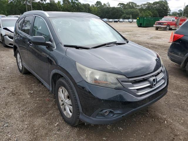 2HKRM3H7XEH520621 - 2014 HONDA CR-V EXL BLACK photo 1