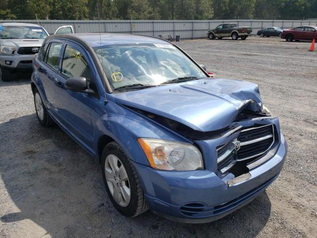 1B3HB48BX7D249162 - 2007 DODGE CALIBER SX BLUE photo 1