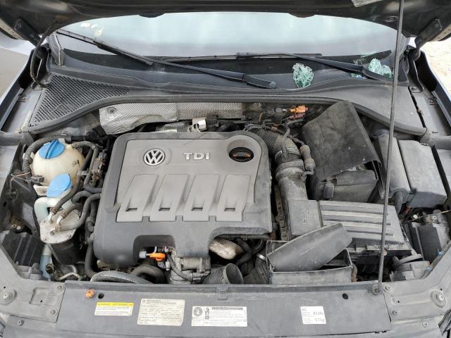 1VWCN7A30CC106819 - 2012 VOLKSWAGEN PASSAT SEL GRAY photo 7