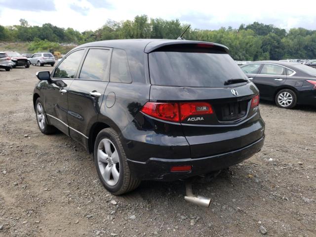 5J8TB18269A000189 - 2009 ACURA RDX BLACK photo 3