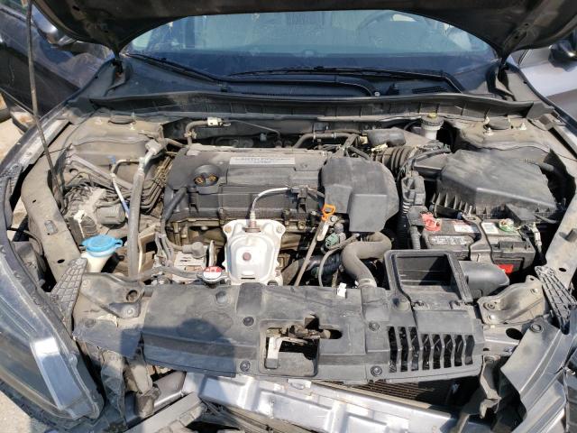 1HGCR2F3XDA003327 - 2013 HONDA ACCORD LX GRAY photo 7