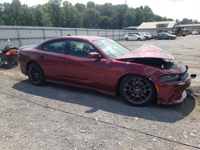 2C3CDXGJ5MH557582 - 2021 DODGE CHARGER SC BURGUNDY photo 1