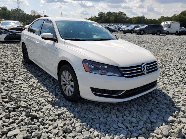 1VWAT7A30FC002316 - 2015 VOLKSWAGEN PASSAT S WHITE photo 1