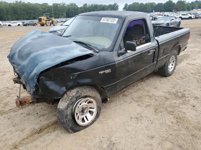 1FTYR10CXYTA53713 - 2000 FORD RANGER BLACK photo 2