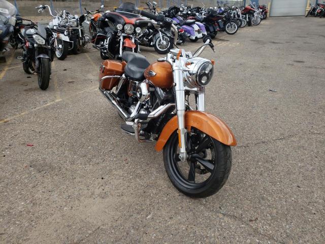 1HD1GZM13EC328363 - 2014 HARLEY-DAVIDSON FLD SWITCH ORANGE photo 1