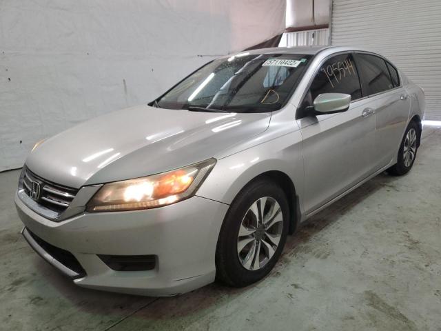 1HGCR2F36DA150213 - 2013 HONDA ACCORD LX SILVER photo 2