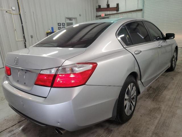 1HGCR2F36DA150213 - 2013 HONDA ACCORD LX SILVER photo 4