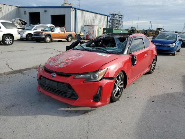 JTKJF5C78E3070840 - 2014 TOYOTA SCION TC წითელი ფოტო 2