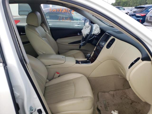 JN1BJ0RR5HM410128 - 2017 INFINITI QX50 WHITE photo 5