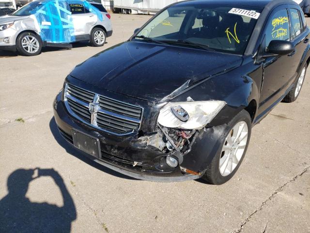 1B3CB5HA3AD653211 - 2010 DODGE CALIBER HE BLACK photo 9