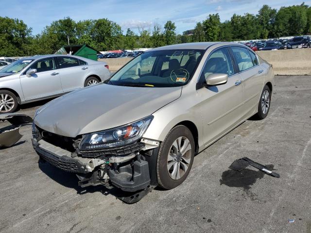 1HGCR2F33DA145034 - 2013 HONDA ACCORD LX BEIGE photo 2