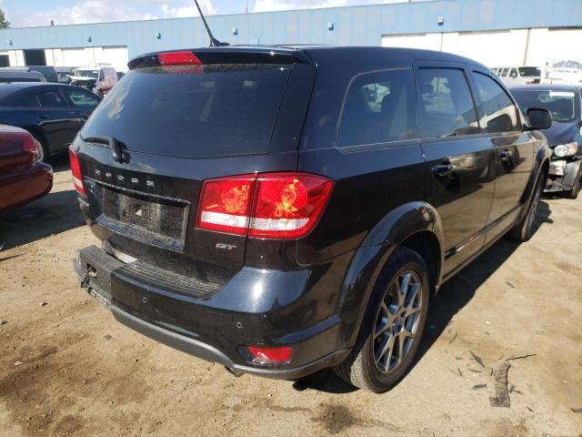 3C4PDDEG0JT325039 - 2018 DODGE JOURNEY GT BLACK photo 4