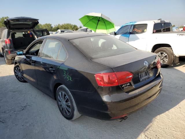 3VW2K7AJ9EM333611 - 2014 VOLKSWAGEN JETTA BASE შავი ფოტო 3
