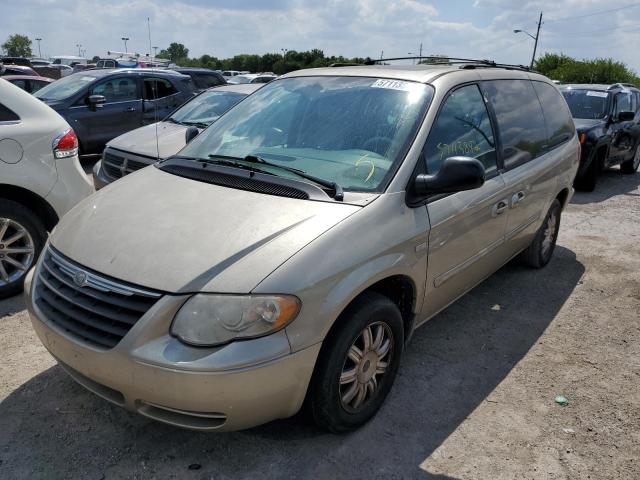 2A4GP54L86R703236 - 2006 CHRYSLER TOWN & COU GOLD photo 2