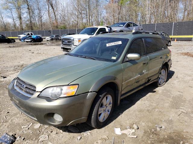 4S4BP62C057302106 - 2005 SUBARU LEGACY OUT GREEN photo 2