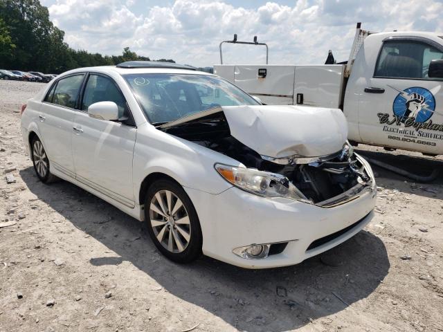 4T1BK3DB2BU390221 - 2011 TOYOTA AVALON BAS WHITE photo 1