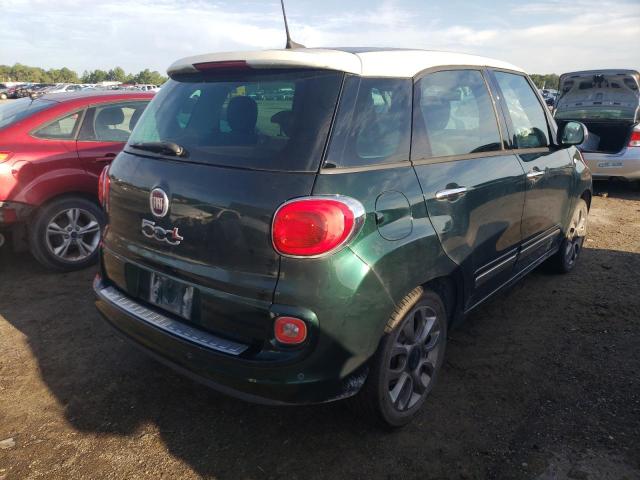 ZFBCFACH9HZ040218 - 2017 FIAT 500L LOUNG GREEN photo 4