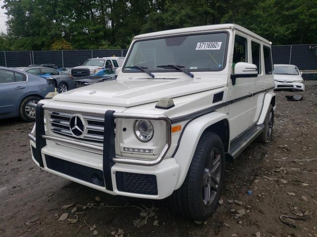 WDCYC3KF0GX251304 - 2016 MERCEDES-BENZ G 550 WHITE photo 2