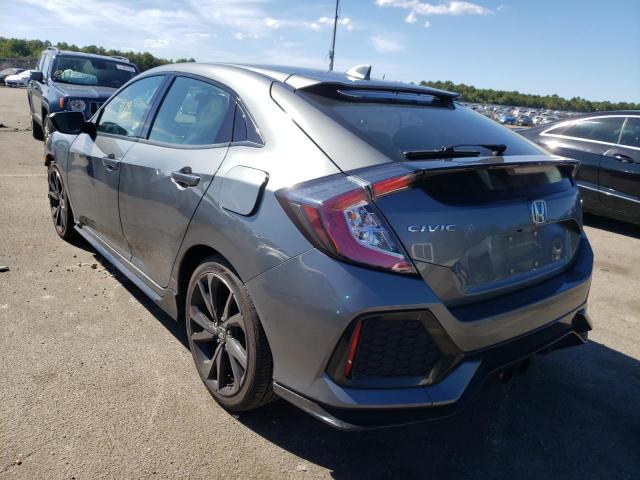SHHFK7G4XKU227673 - 2019 HONDA CIVIC SPOR GRAY photo 3