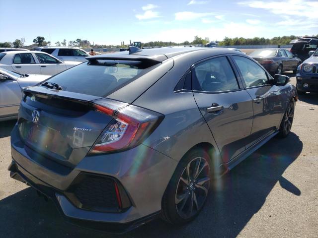 SHHFK7G4XKU227673 - 2019 HONDA CIVIC SPOR GRAY photo 4