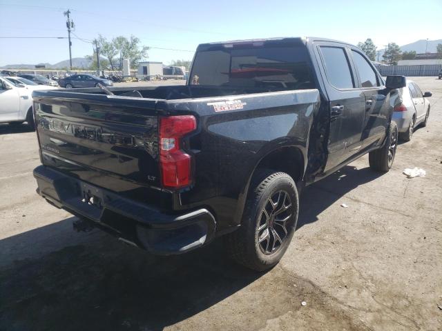 3GCPYFED0KG263643 - 2019 CHEVROLET SILVERADO BLACK photo 4