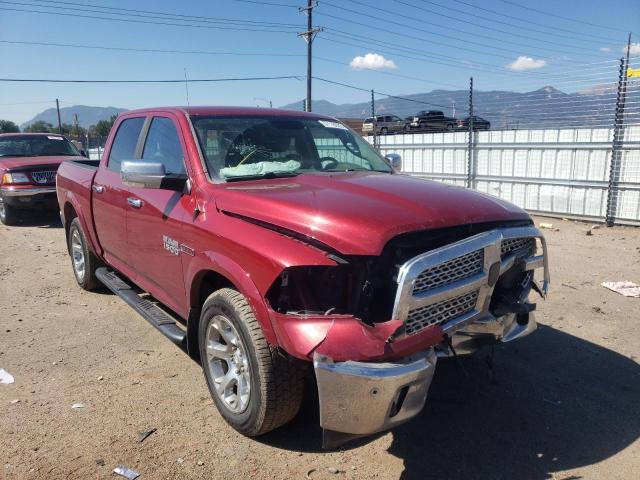 1C6RR7NM9ES387202 - 2014 RAM 1500 LARAM BURGUNDY photo 1